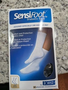 Jobst SensiFoot Calza Diabetica Media Nera - Made in Usa - Foto 1 di 5
