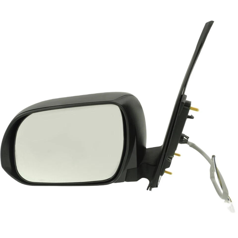 Espejo retrovisor eléctrico para Toyota Sienna 2011-2014 lado del conductor negro texturizado Foto 1 de 4
