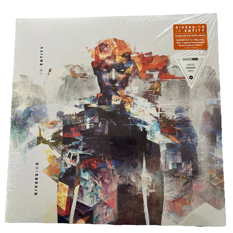 Riverside : ID.Entity Vinyl 12" 2LP Album orange Coloured Vinyl Limited Edition - Image 1 of 1