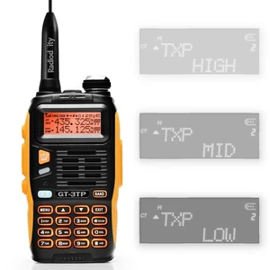 Baofeng GT-3TP Walkie Talkie Dual Band Tri-power High Gain Antenna Interphone - Picture 1 of 15
