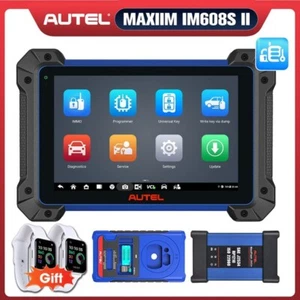 Autel MaxiIM IM608S II Full Kit Plus IMKPA Accessories with Free OTOFIX Watch - Picture 1 of 19