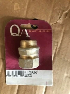 Messing 22 mm x 3/4" Eisenaußenkupplung NEU - Bild 1 von 1