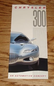 Original 1991 Chrysler 300 Concept Foldout Sales Brochure 91 - Picture 1 of 2