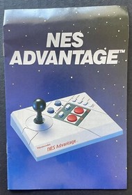 Nintendo NES ADVANTAGE Controller Manual