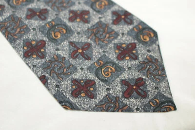 Corbata de seda HARDY AMIES hecha en Italia F69009 Foto 1 de 4