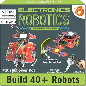 Butterflyedufields 40In1 STEM Robotics Kits for Kids 8-12 Years | DIY Robots Pro - Picture 1 of 6