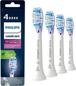 Philips Sonicare Bürstenköpfe Aufsteckbürsten G3 Premium HX9054, 4er Pack, Weiß - Bild 1 von 4