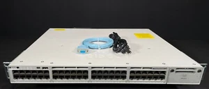 Cisco Catalyst C9300-48P-E 48 port PoE+ Network Switch - Same Day Shipping - Picture 1 of 5
