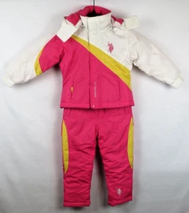 U.S. POLO ASSN Snow Suit Childrens sizes vintage two piece - Picture 1 of 6