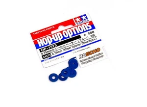 Tamiya Hop-Up Options 0.75mm Wheel Spacer (Blue/8pcs) OP-1573 54573 - Picture 1 of 1