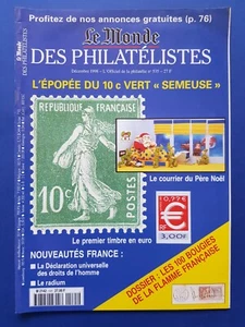 LE MONDE DES PHILATELISTES / Décembre 1998 Numéro 535 / Revue Magazine Timbres - Picture 1 of 2