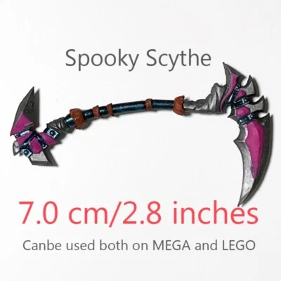 LEGO Mega Bloks Construx World of Warcraft Style Spooky Scythe *HANDMADE* - Image 1 of 3