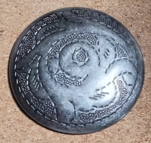 Concho de metal vintage hecho a mano para correa de pecho de caballo - Imagen 1 de 6