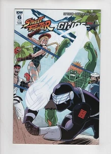 Street Fighter x G.I.Joe Issue #6 Comic Book. Sub Cover. Sitterson. IDW 2016 - Picture 1 of 2