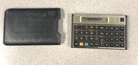 HP 12c Vintage Hewlett Packard Financial Calculator  with case Tested Working