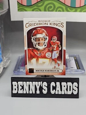 2019 Panini Donruss Canvas Bronze Rookie Gridiron Kings RC Mecole Hardman Jr. #B - Image 1 of 4