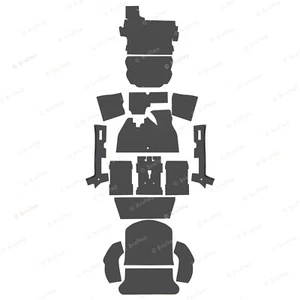 Innenraumteppich-Komplett mit Türschwellerleiste für Vw Käfer 1303 Cabrio BF - Bild 1 von 22
