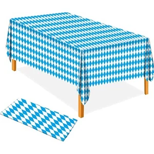 2 Stück Oktoberfest Tischdecke Bayerische Tischdeko, 137 x 274 cm Oktoberfest... - Bild 1 von 8