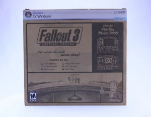 Fallout 3: Survival Edition (PC, 2008) Pip-boy Collectors Edition CIB Extras - Picture 1 of 24