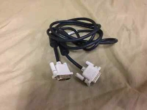 DVI 6' Ft Foot DVI-D Male Video LCD Graphics Monitor Cable Dvi Cable / cord - Picture 1 of 2