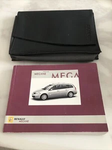 03-09 RENAULT MEGANE Saloon OWNERS HANDBOOK MANUAL 2005 Edition - Picture 1 of 1
