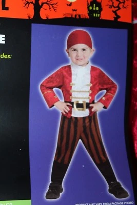 Totally Ghoul Infant/Toddler Little LIL' Pirate Boy Halloween Costume 1-2 Years - Image 1 of 4