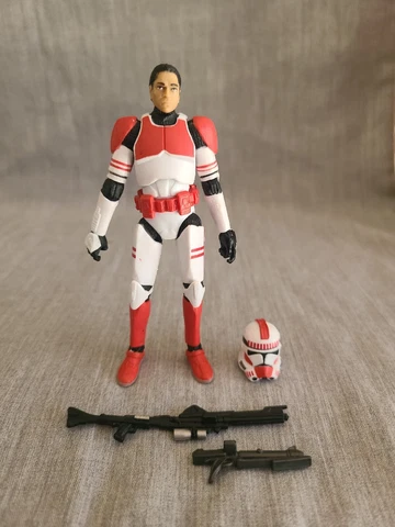Star Wars Vintage Collection CLONE  SHOCK TROOPER VC110 loose  complete FREE S&H Cover