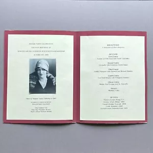 OOAK GABRIELS Highwood IL RESTAURANT MENÜ Gabriel Viti Miramar Chicago Vintage 1994 - Bild 1 von 9