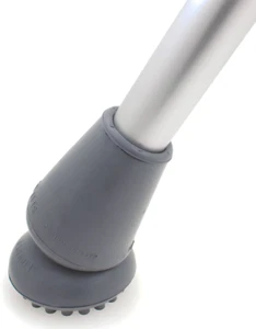 Slipnott Rubber Crutch Tips - Slip Resistant Safety Ferrules, Walking Stick Feet - Picture 1 of 6