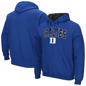 Men's Colosseum  Royal Duke Blue Devils Rally Cry Fleece Hoodie - Picture 1 of 3