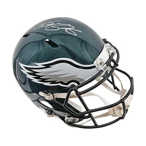 Saquon Barkley Eagles handsigniert signed Full Size Replica Helm JSA COA - Bild 1 von 6