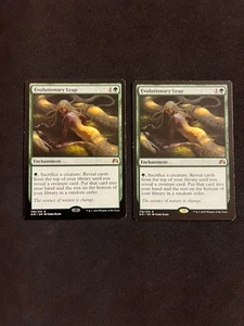 Evolutionary Leap x2 [Origins Magic] Magic MTG Cards MP - Picture 1 of 2