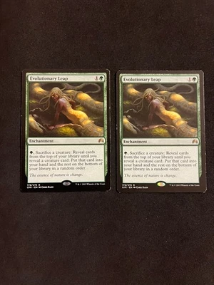 Evolutionary Leap x2 [Origins Magic] Magic MTG Cards MP - Image 1 of 2
