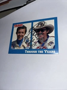 Tarjeta Traks firmada por Richard Petty - Imagen 1 de 1