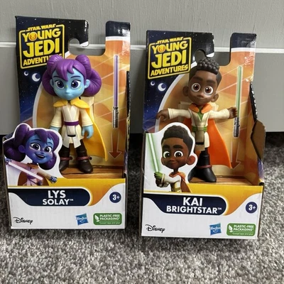Star Wars Young Jedi Adventures Kai Brightstar And Lys Solay Novo no Pacote - Imagem 1 de 2