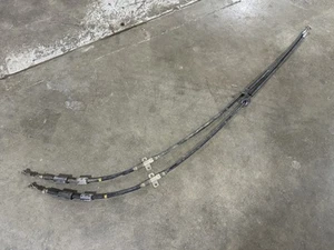 83-89 Mitsubishi Starion Conquest OEM Rear Brake Ebrake Cables PAIR L/R - Picture 1 of 5