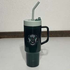 Harry Potter x Miniso Slytherin Becher Cool Drink 40oz Infuser Deckel Strohhalm WBEI - Bild 1 von 5