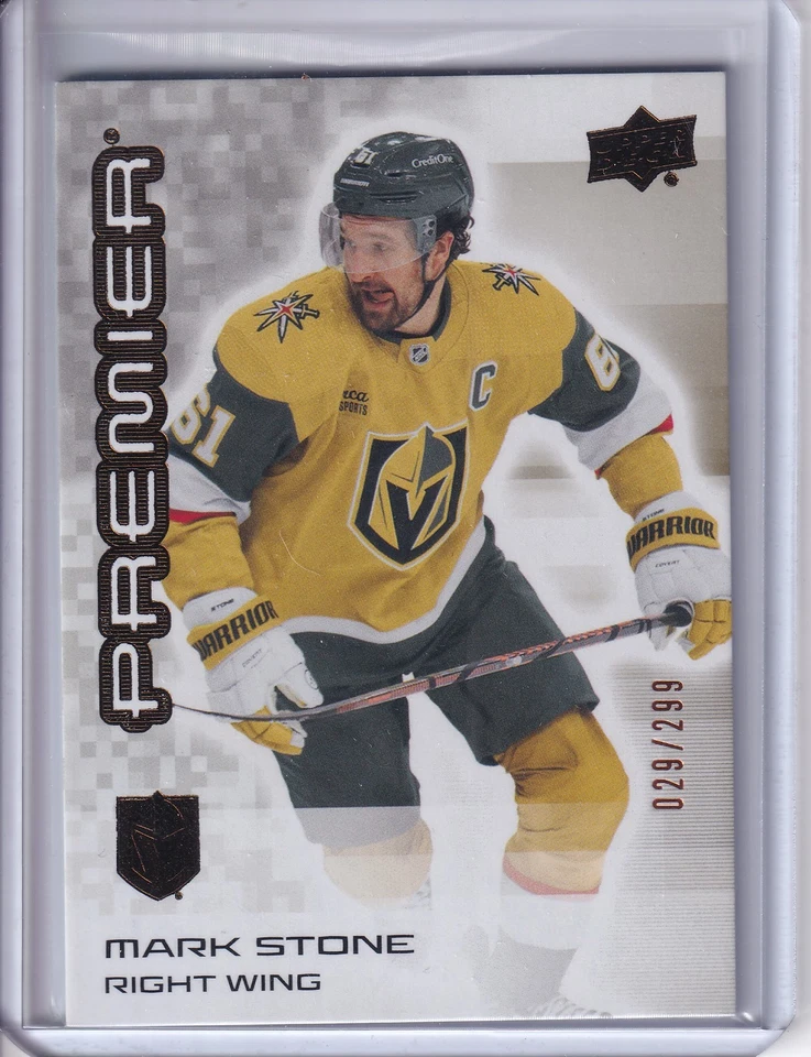 2024-25 UPPER DECK PREMIER MARK STONE #60  029/299 - Image 1 of 2