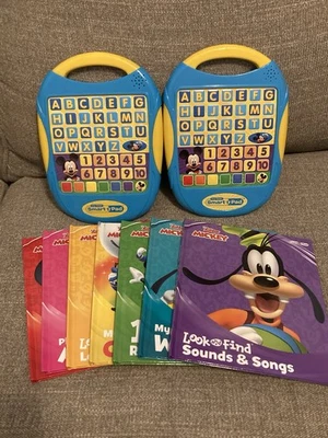 Disney Mickey Mouse My First Smart Pad (Two) And One Set Of Books - Image 1 of 4