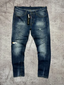 Dsquared2 Mens Distressed Denim Pants Jeans Size 32 - Picture 1 of 8