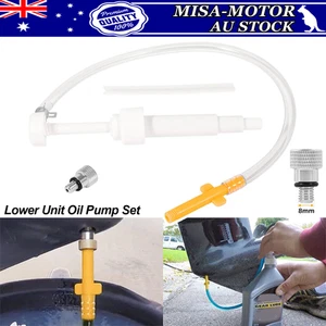 Marine Lower Unit Gear Oil Pump Manual Lube Change Boat Kit for Outboard - Picture 1 of 9