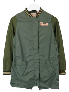 SCOTCH & SODA Jacket Girl's 14 YEARS Full Zip Bomber Khaki Green Lightweight - Picture 1 of 13