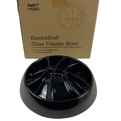 Cuenco de baloncesto alimentador lento para perros Foto 1 de 3