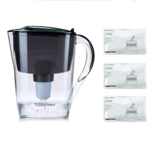 Tupperware Caraffa Filtrante E 3 buste granuli carbone attivo - Foto 1 di 3
