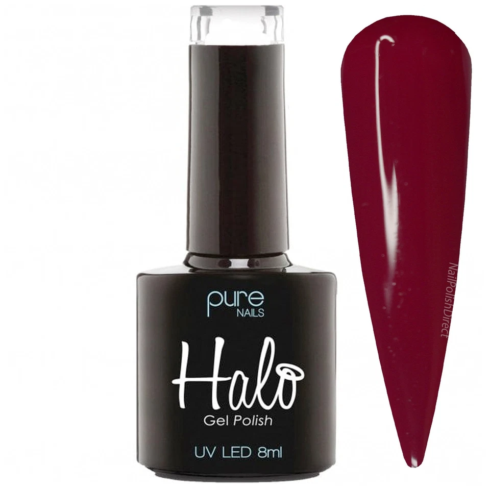 Halo Burgundy HEMA-Free Gel Polish 8ml (N2808)