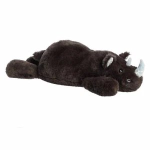 Aurora - Snoozles negros grandes - Rinoceronte de 18" - Peluche relajado - Imagen 1 de 4
