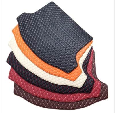 For Cadillac Car Trunk Mat PU Leather Waterproof Custom Cargo Pad Carpet Liner Foto 1 de 4