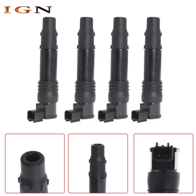 Se adapta a 2001-2008 para Suzuki GSXR1000 Hayabusa GSX1300R 99-09 4x bobinas de encendido Foto 1 de 4