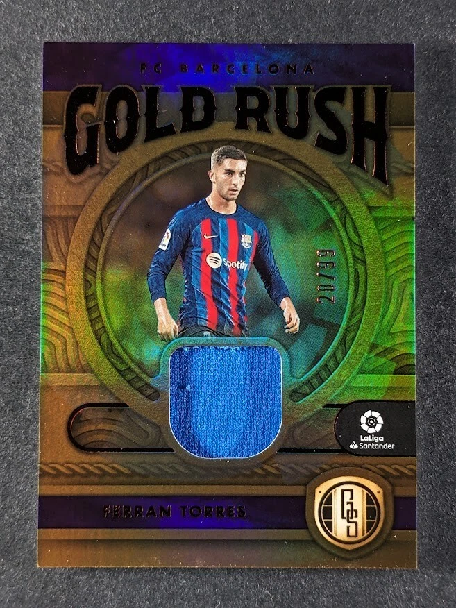 2022-23 Panini Chronicles Gold Standard La Liga FERRAN TORRES /99 Patch Silver