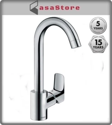 Hansgrohe Logis Miscelatore Alto 71835000 Cucina Lavatoio Cromo 5 anni garanzia - Immagine 1 di 2